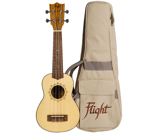 Укулеле Flight DUS320 SP/ZEB Soprano - 156222 за 0 грн. | 4Club