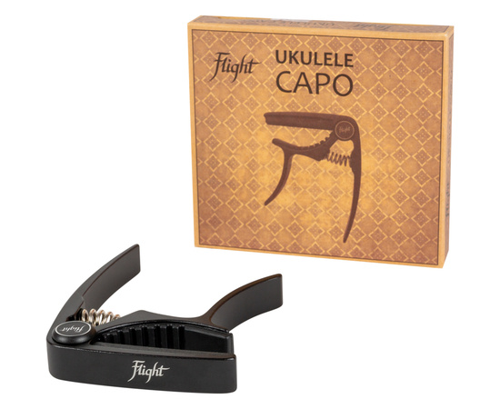 Каподастр для укулеле Flight FC-BK
