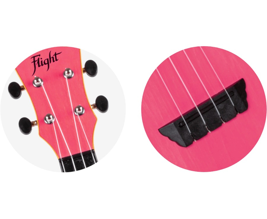 Укулеле Flight TUS35PK Travel soprano