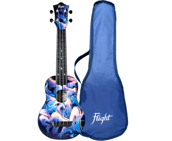 Укулеле Flight TUS40 Graffiti Travel soprano - 156237 за 2195 грн. | 4Club