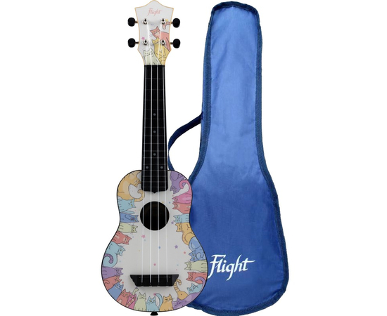 Укулеле Flight TUS40 Kitty Travel soprano - 156241 за 0 грн. | 4Club