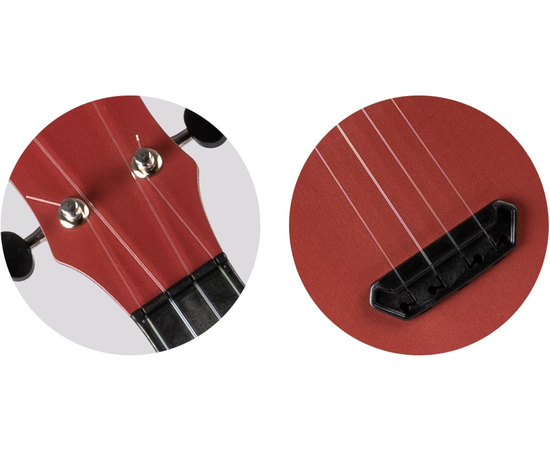 Укулеле сопрано Flight UTS-35 TERRACOTE Ultra travel