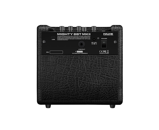 Портативний комбопідсилювач для електрогітари NUX Mighty 8BT MKII