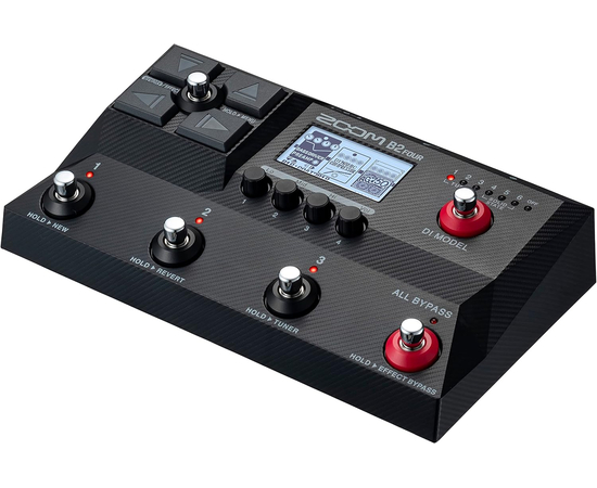 Процессор для бас-гитары Zoom B2 FOUR