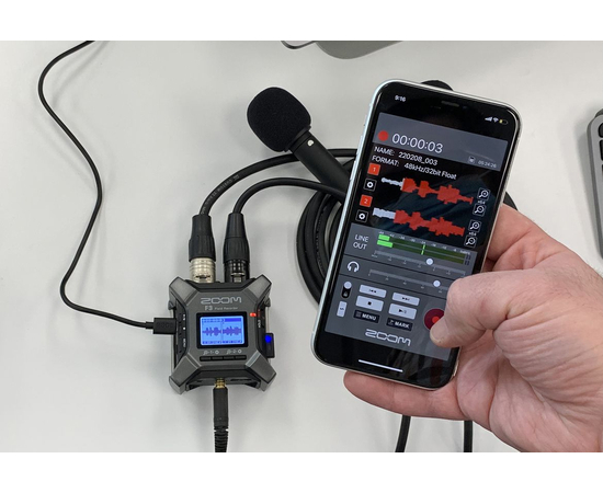 Полевой рекордер Zoom F3