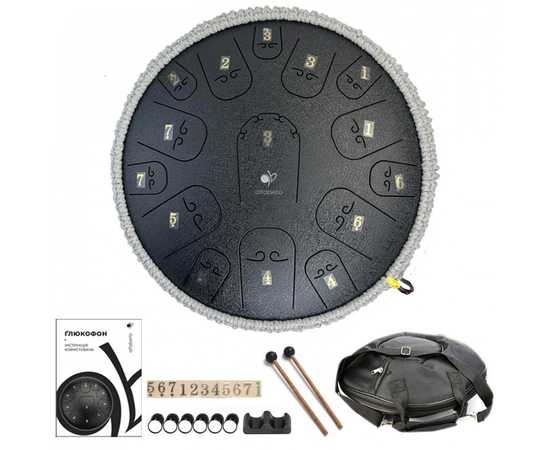 Ґлюкофон Alfabeto GLP14-15BK