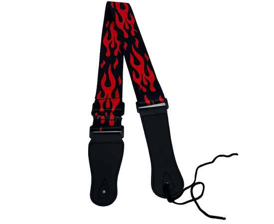 Ремень для гитары Alfabeto GPS-FLAME - 156561 за 0 грн. | 4Club