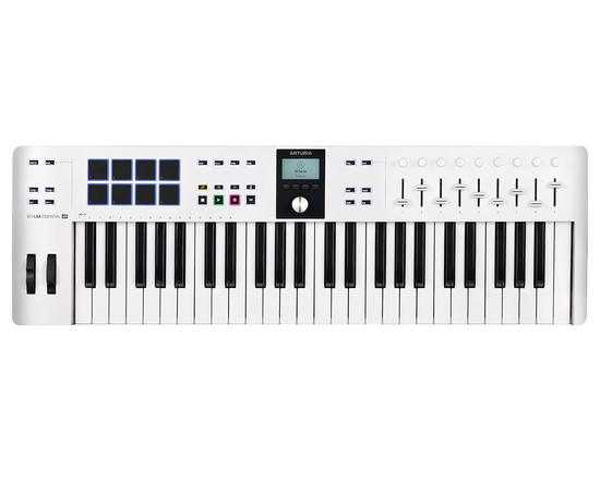 MIDI-клавиатура Arturia KeyLab Essential 49 mk3 (White) - 156576 за 11101 грн. | 4Club