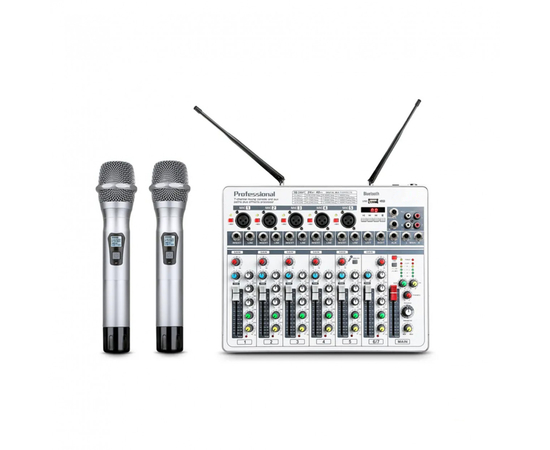 Мікшерний пульт Maximum Acoustics RMI-678 з мікрофонами - 156534 за 0 грн. | 4Club