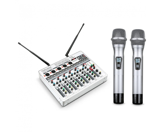 Мікшерний пульт Maximum Acoustics RMI-678 з мікрофонами