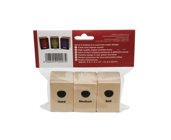 Набір шейкерів Sela SE 108 Mini Cajon Shaker Set