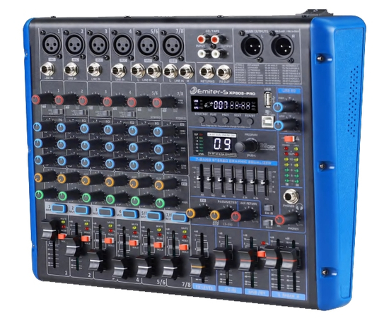 Микшерный пульт Emiter-S AM-XP808-PRO, 30Вт - 156660 за 0 грн. | 4Club