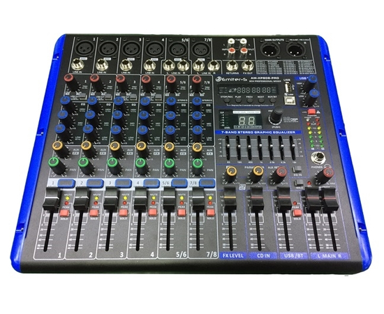 Микшерный пульт Emiter-S AM-XP808-PRO, 30Вт