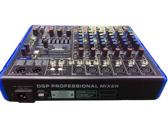 Микшерный пульт Emiter-S AM-XP808-PRO, 30Вт