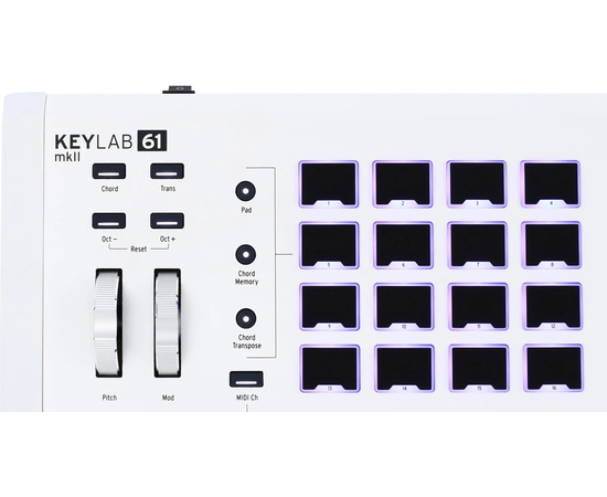 MIDI-клавиатура Arturia KeyLab 61 MkII