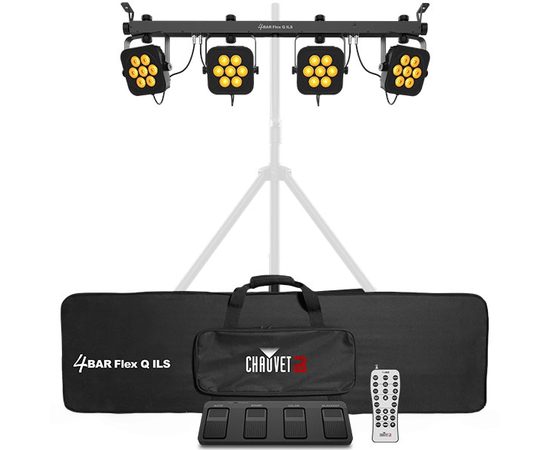Набір світлодіодних приладів заливного світла CHAUVET 4BAR FLEX Q ILS - 156771 за 0 грн. | 4Club
