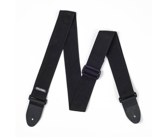 Гитарный ремень Dunlop D07-01BK 2" Poly Black