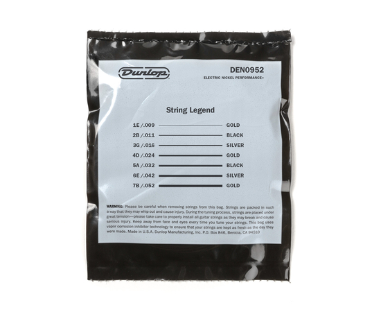 Струни для електрогітари Dunlop DEN0952 (7 струн)