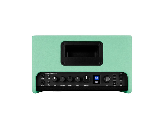 Гітарний комбопідсилювач FENDER MUSTANG LT25 SURF GREEN