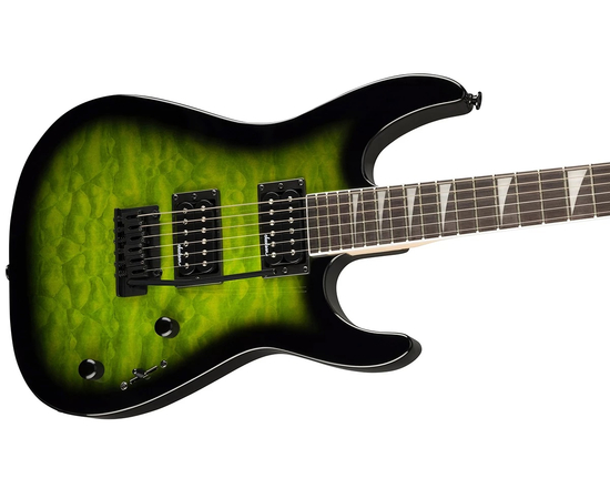 Электрогитара JACKSON JS20 DKQ 2PT TRANSPARENT GREEN