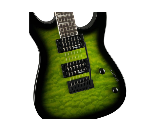 Электрогитара JACKSON JS20 DKQ 2PT TRANSPARENT GREEN