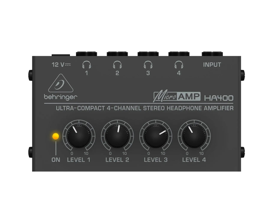 Підсилювач для навушників Behringer HA400 - 59213 за 1784 грн. | 4Club