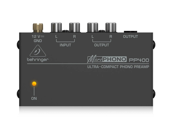 Підсилювач для програвачів Behringer PP400 - 39665 за 1561 грн. | 4Club