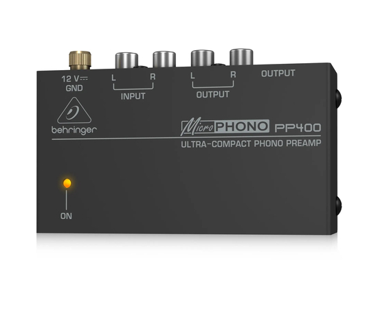 Підсилювач для програвачів Behringer PP400