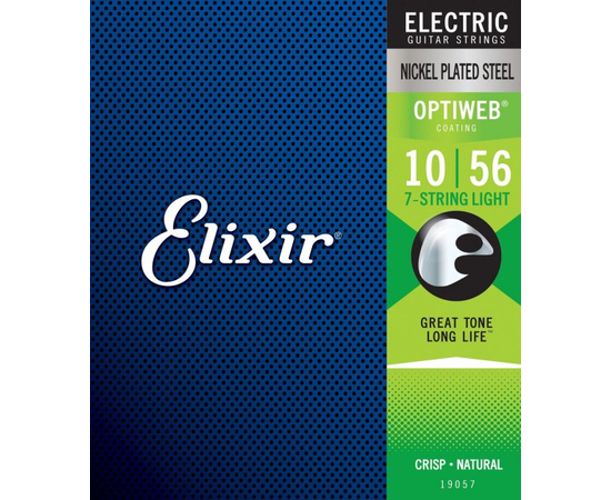 Струни для 7-струнної електрогітари Elixir EL OW 7 L - 156928 за 1109 грн. | 4Club