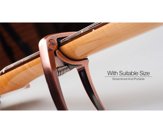 Каподастр Guitto GGC-03 Metal Silver