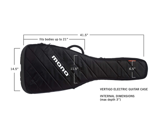 Чехол для электрогитары Vertigo MONO M80-VEG-BLK