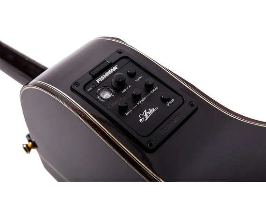 Классическая гитара со звукоснимателем Aria A-48CE SBK