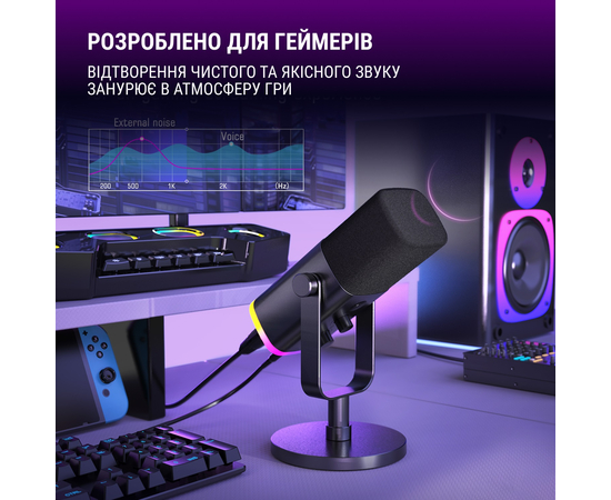 Студийный динамический XLR/USB микрофон FIFINE AM8