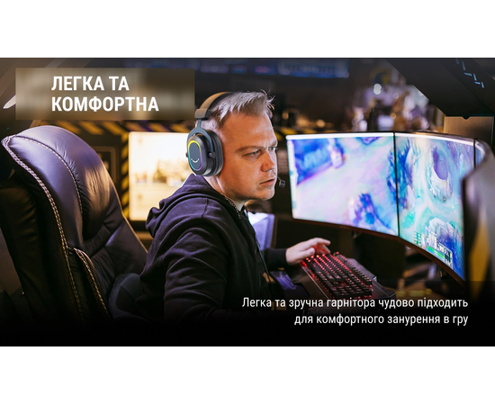 Ігрова гарнітура FIFINE H6W