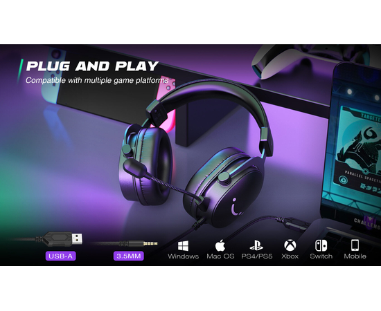 Игровая гарнитура FIFINE H9W