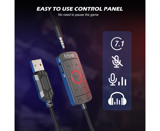 Игровая гарнитура FIFINE H9W