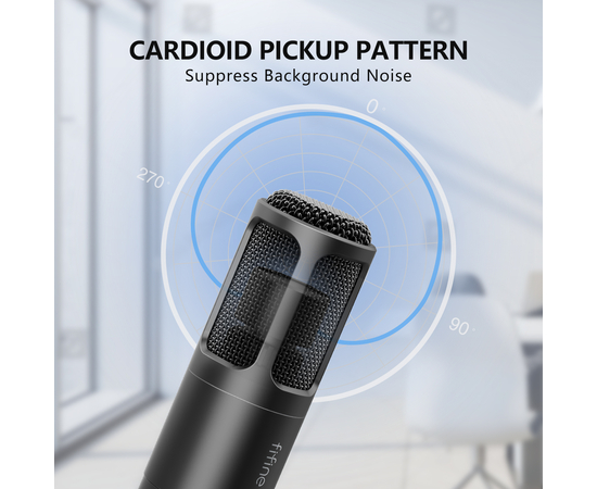 Студійний динамічний XLR мікрофон FIFINE K669D