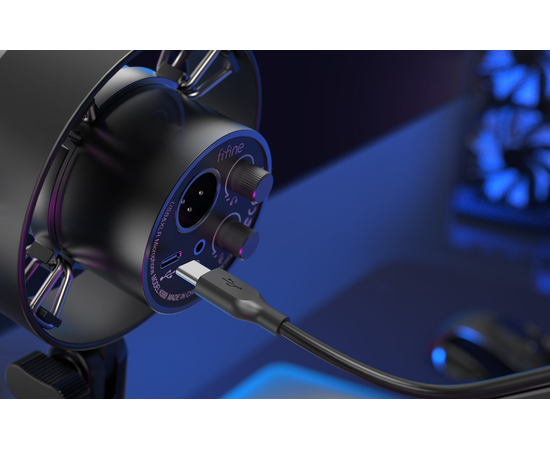 Студійний динамічний XLR/USB мікрофон FIFINE K688