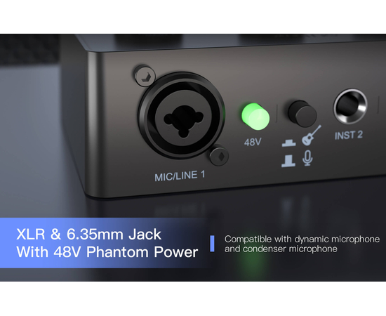 Аудиоинтерфейс / микшер FIFINE SC1