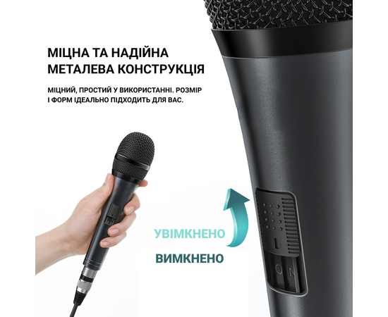 Микрофон для караоке FIFINE K6