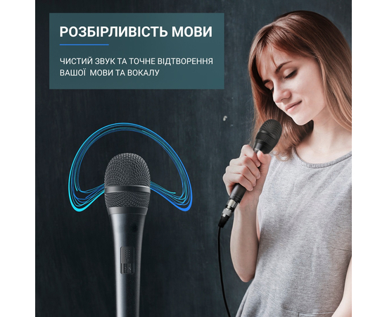 Микрофон для караоке FIFINE K6