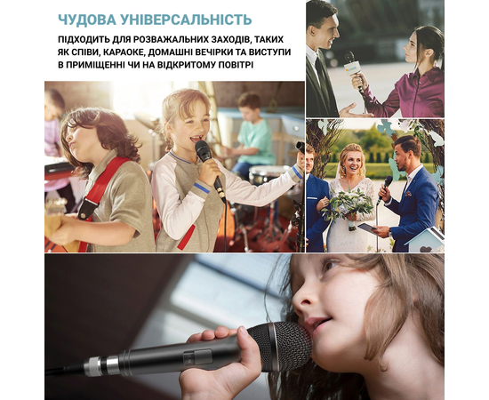 Микрофон для караоке FIFINE K6