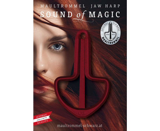 Варган (дрымба) Original Schwarz №8 (65 мм, в подарочной коробке) Red - 157077 за 832 грн. | 4Club