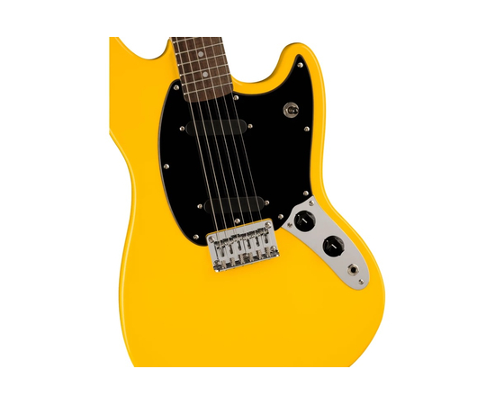 Электрогитара SQUIER by FENDER SONIC MUSTANG LRL BPG GRAFITY YELLOW
