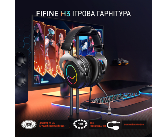 Игровая гарнитура FIFINE H3