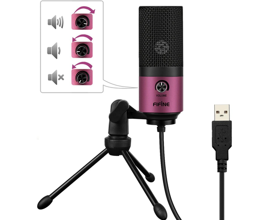 USB-мікрофон FIFINE K669 Rose