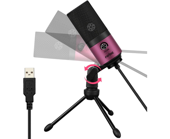 USB-мікрофон FIFINE K669 Rose