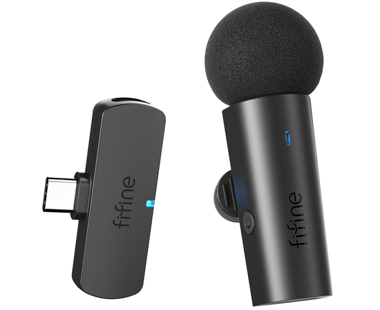 Радіосистема для смартфона з петличним мікрофоном FIFINE M6