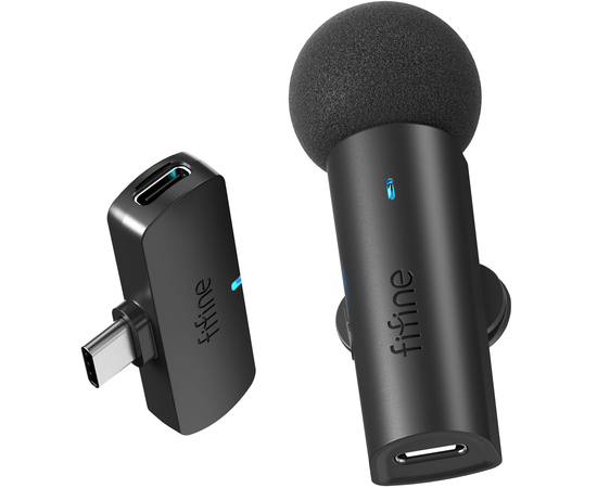 Радіосистема для смартфона з петличним мікрофоном FIFINE M6