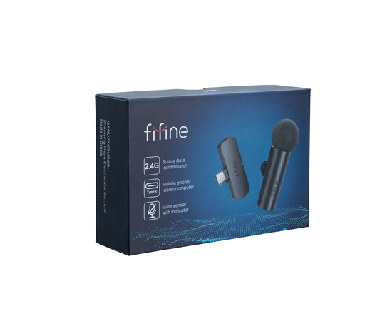 Радіосистема для смартфона з петличним мікрофоном FIFINE M6